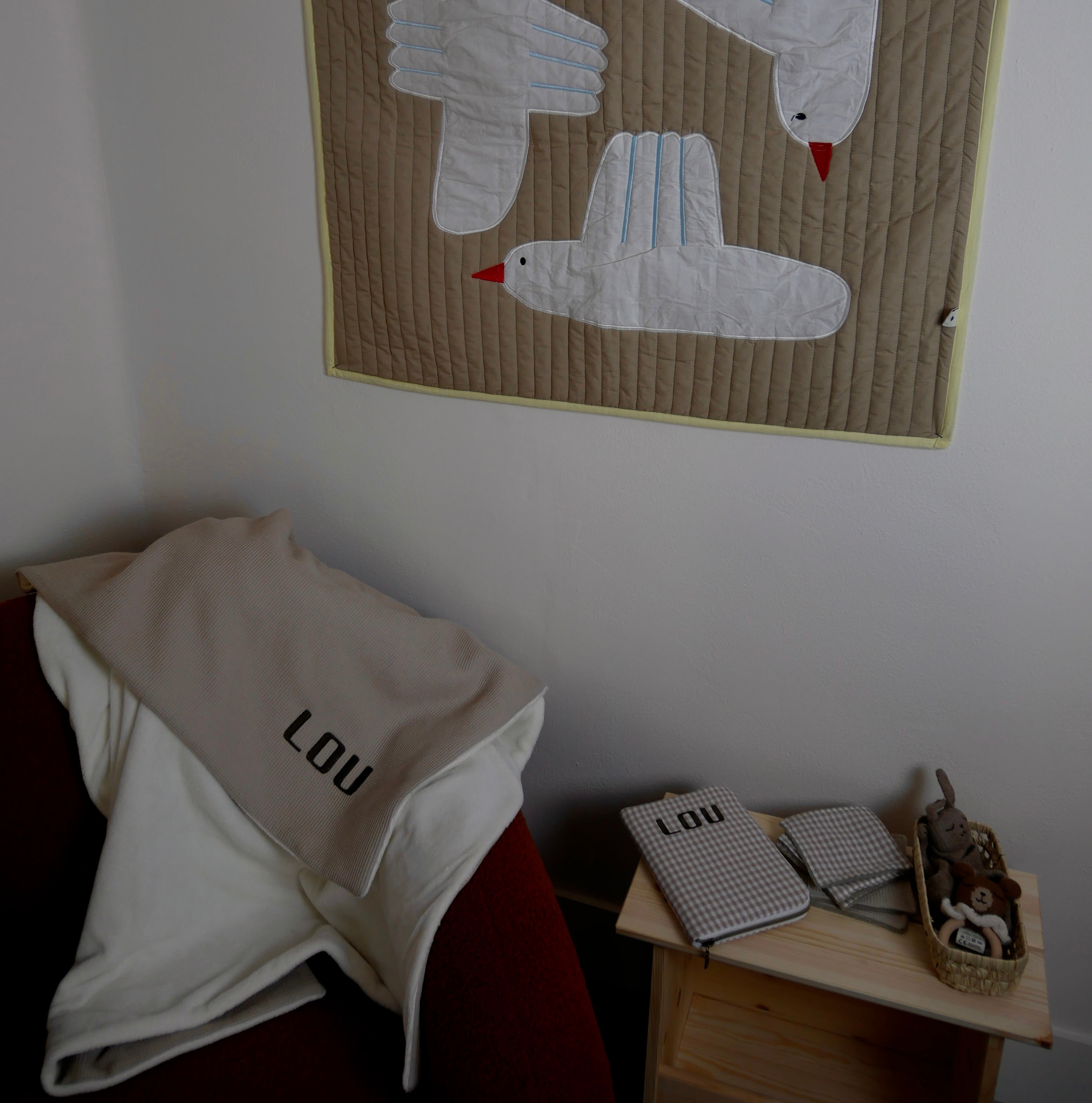 Couverture bébé personnalisée multi-usage