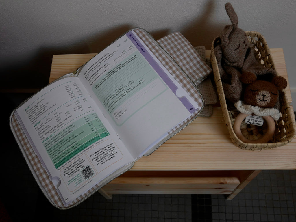 Protège carnet de santé personnalisé