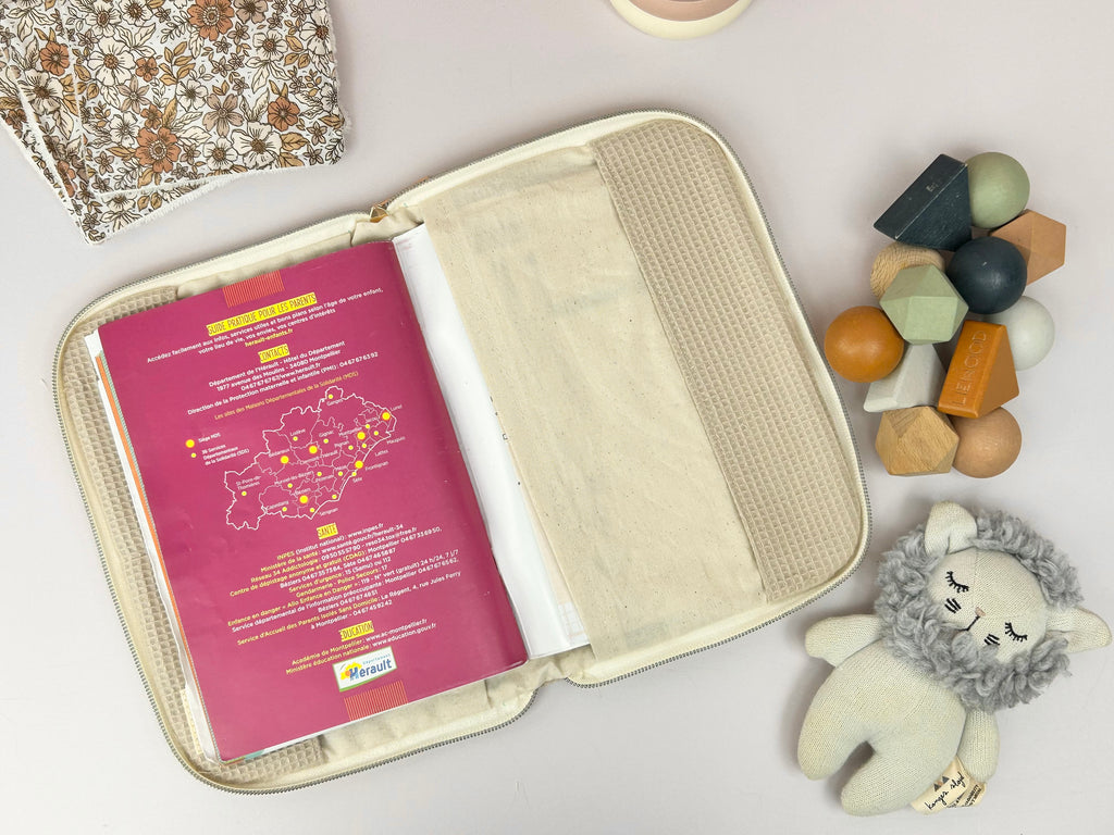 Protège carnet de santé personnalisé