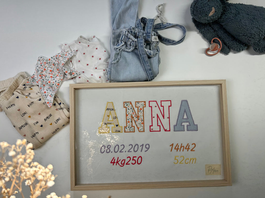 Cadre Naissance Souvenirs
